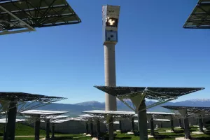 La centrale solaire Thémis, prototype constuit en France par EDF et piloté par le CNRS