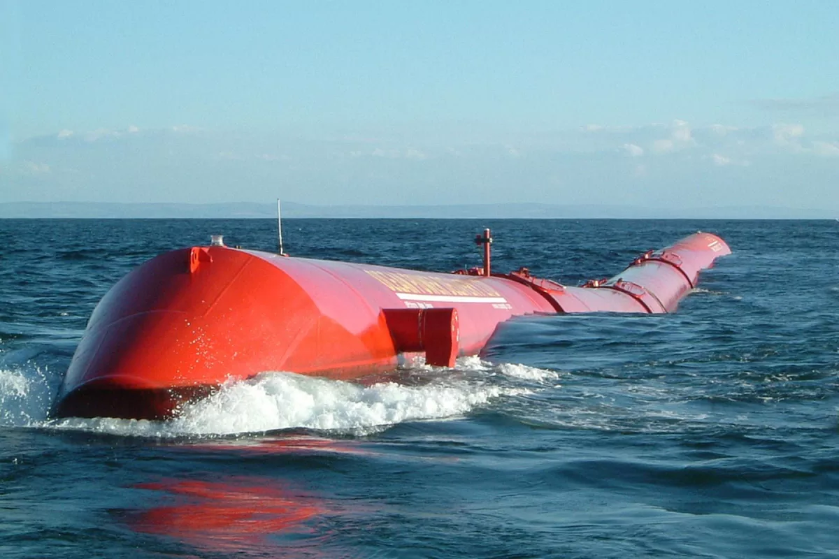 Prototype du Pelamis 1- © Ocean Power Delivery Limited 