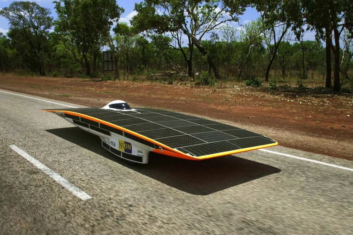 La voiture solaire Numa 2 © ESA / Alpha Centauri Nuon Solar Racing Team