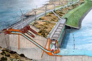 Le concept d'île-énergie, STEP de grande ampleur sous forme d'atolls artificiels pour stocker l'électricité