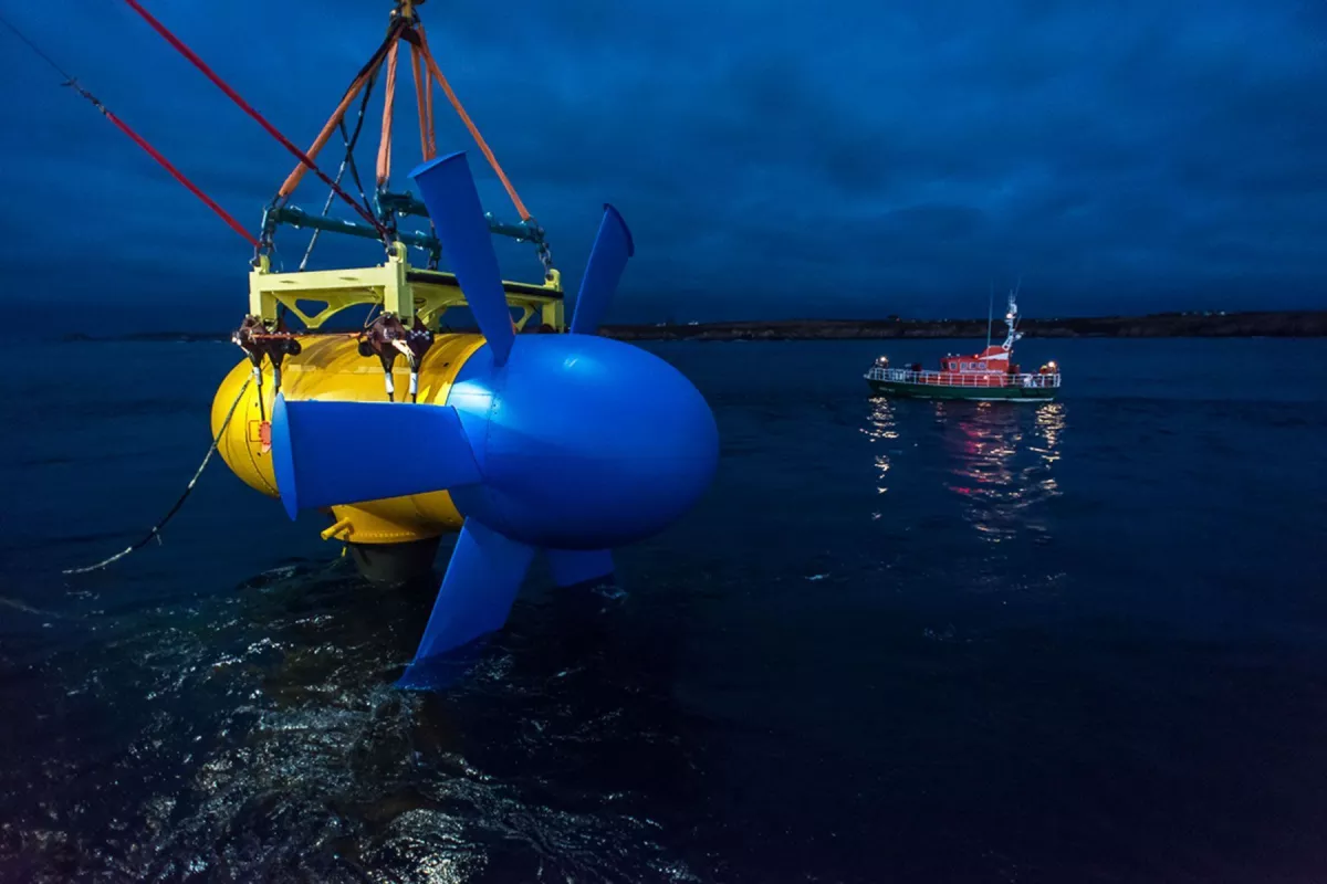 L’hydrolienne, éolienne sous-marine 